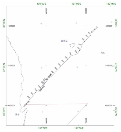 2017 high-resolution seismic survey lines