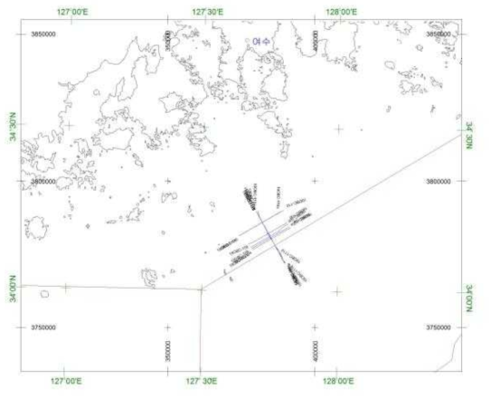 2019 high-resolution seismic survey lines