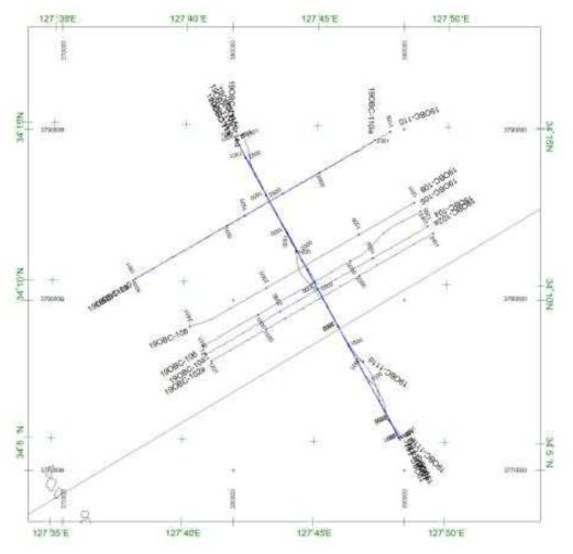 Enlarged 2019 high-resolution seismic survey lines