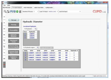 Hydraulic Diameter GUI: 영역별로 지정