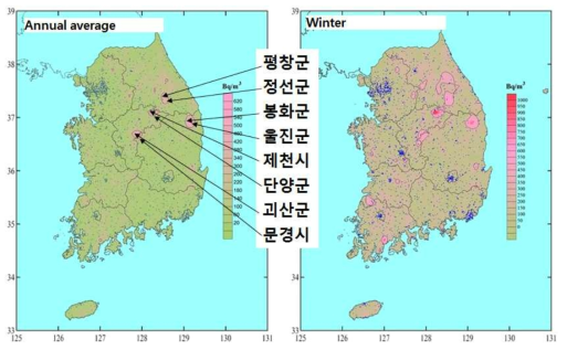 8개 정밀 조사 대상 지역