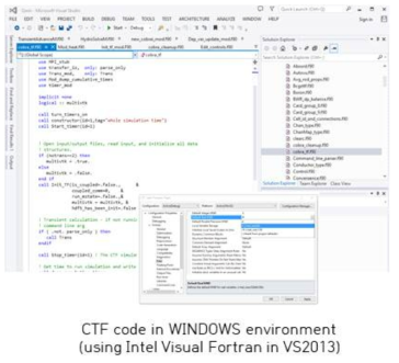 CTF 코드의 Windows 환경으로 변경