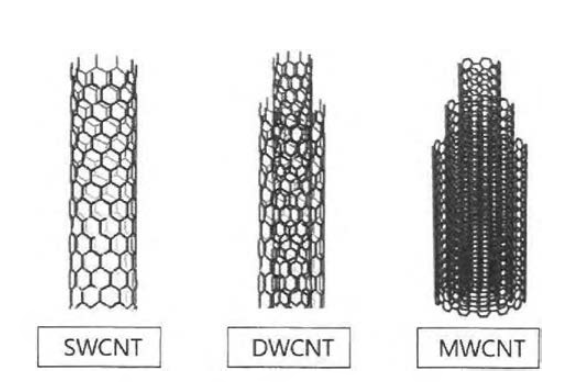 탄소나노튜브의 분자구조