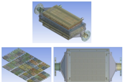 기존 열교환기(D0)를 적용한 80 TEG 열전발전 시스템 해석모델