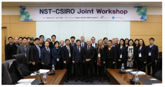 NST-CSIRO joint workshop 기념촬영