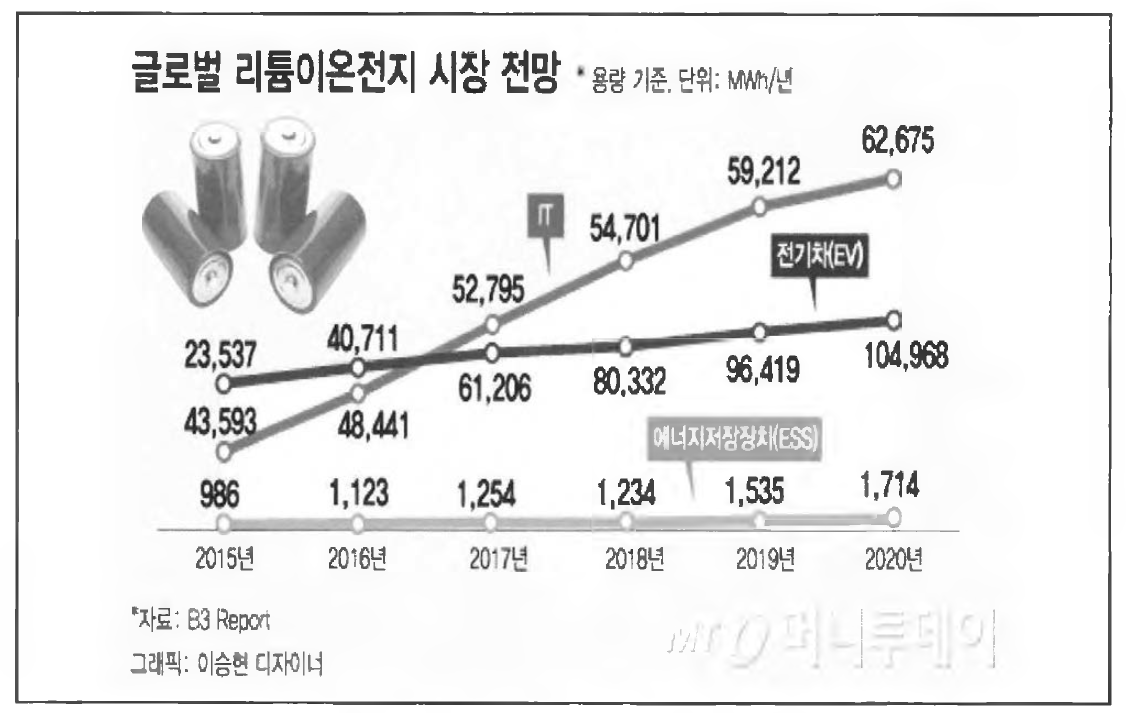 글로벌 리틈이온전지 시장 전망