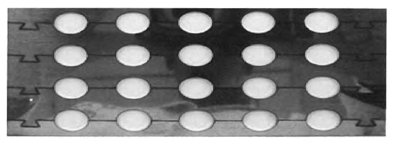 Mould of stainless steel (D;10mm, T； 1mm)