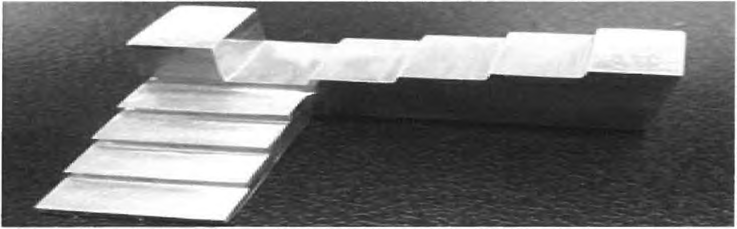 Photograph of 98% Aluminum step(10ea, lmm (H))