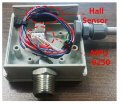 센서 케이스 : 홀센서(Hall Sensor), 9축 센서(MPU-9250)