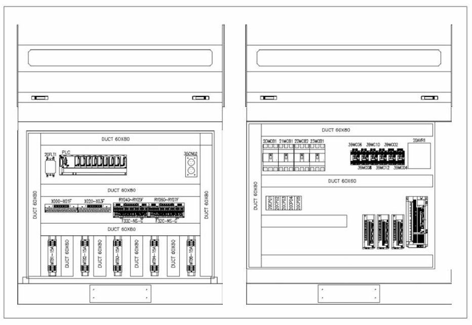 CONTROL PANEL 설계도