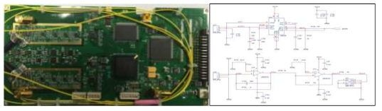 DRS PD 디텍터 파트 PCB 회로도