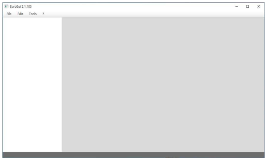 SiardGui 실행화면