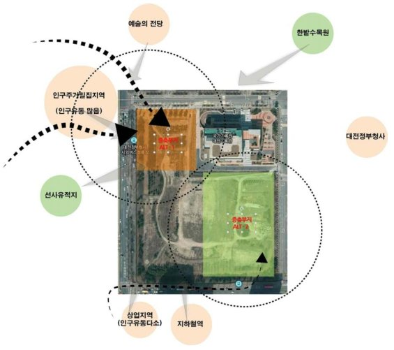 신축부지 선정 위치 및 근거