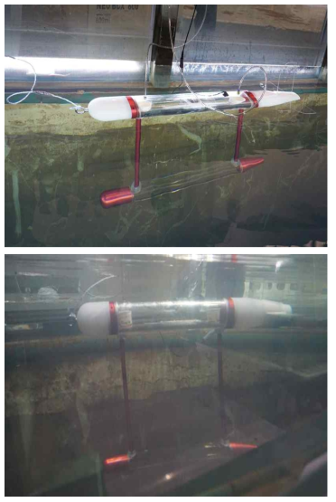 Linear water tank test