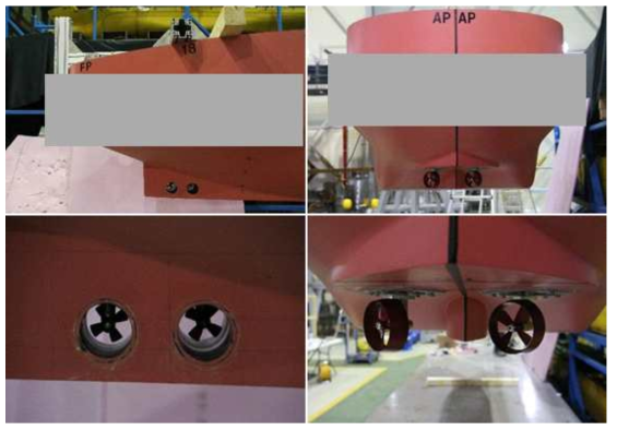 Thruster systems for arctic FPU