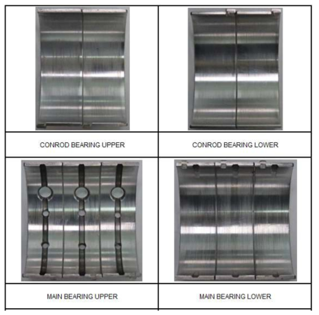 메인베어링 및 콘로드 베어링