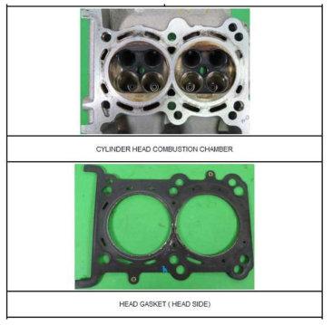 실린더 헤드 및 헤드 가스켓