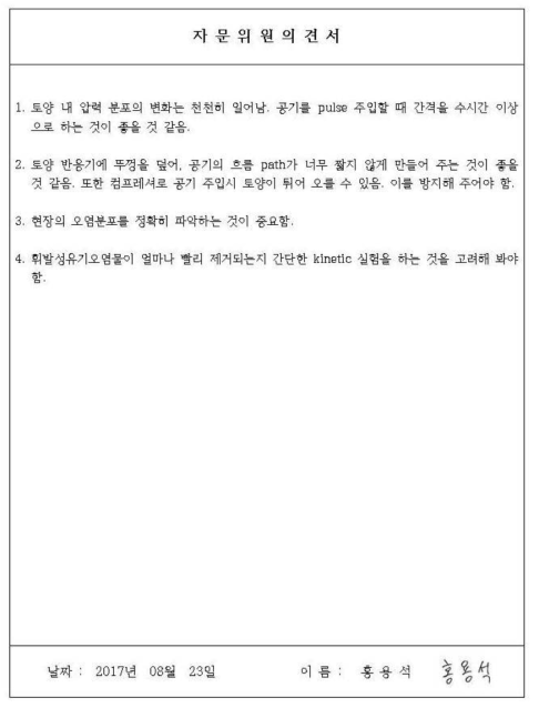 자문의견서