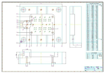 Bottom Plate 도면