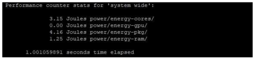 Perf power Measurement