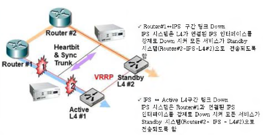 LACP 지원 개념도