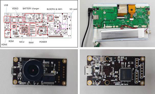 모바일 플랫폼을 위해 개발한 PCB