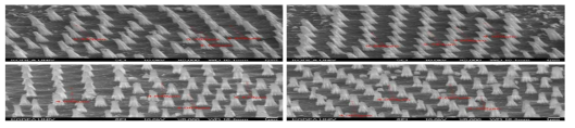 3um polystyrene particle-based nanoneedle의 전자현미경 image (논문 준비 중)