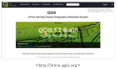 QGIS 초기 화면