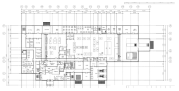 UFMF 개념설계 상세 구역배치도 (1층)