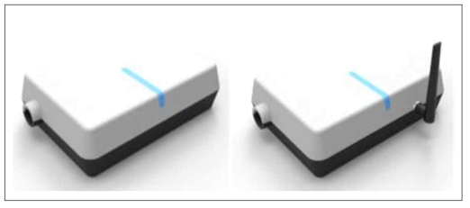 라이프라인 중계기 Wi-Fi 모듈 1차 시제품 케이스 최종 디자인