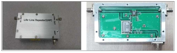라이프라인 중계기 UHF 외부 및 내부 사진