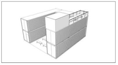 컨테이너형 리빙랩 외부 구조 설계(초안)