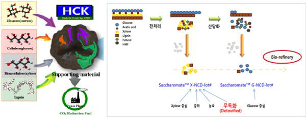 HCK 제조 공정 및 원리 개요도