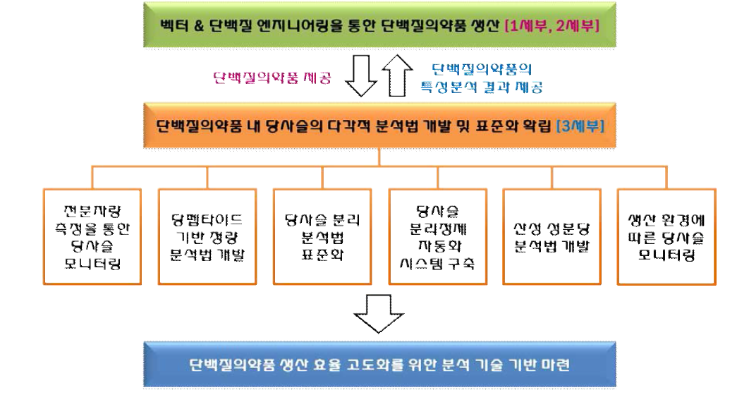 고효율 단백질의약품 생산을 위한 다각적 분석 기술 개발 및 표준화