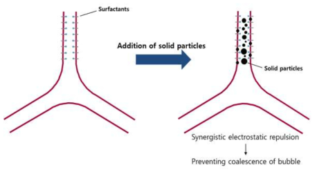 Ethyl cellulose 첨가에 의한 기포력 향상 mechanism