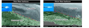 BCP 슬러리 주입 후 시멘트 및 풍선의 SEM 미세조직 관찰