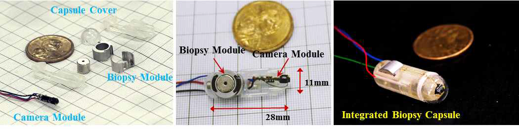 생검 모듈 요소 설계 및 제작