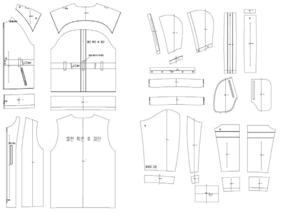 Winter uniform: prototype 4 - jacket pattern