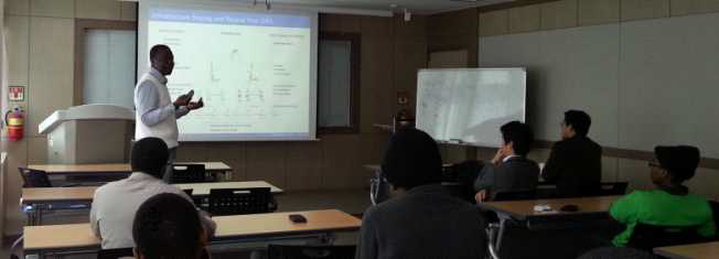 가나대학교 Koudjo M. Koumadi 박사 초청 국제공동 세미나(2015년 2월)
