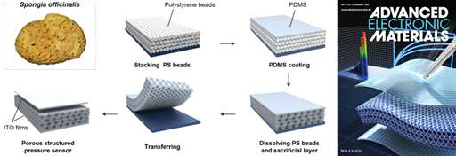 다공성 PDMS 제작과정 및 해당 표지논문