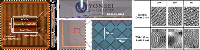 개발한 ADC 및 이를 이용한 투명지문인식 센서