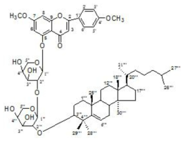 Structure of compound 2