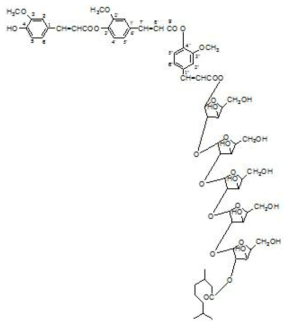 Structure of compound 6