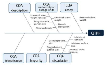 Relation among QTPP, CQA, and p-CMA(Sakura Tablet 2015)