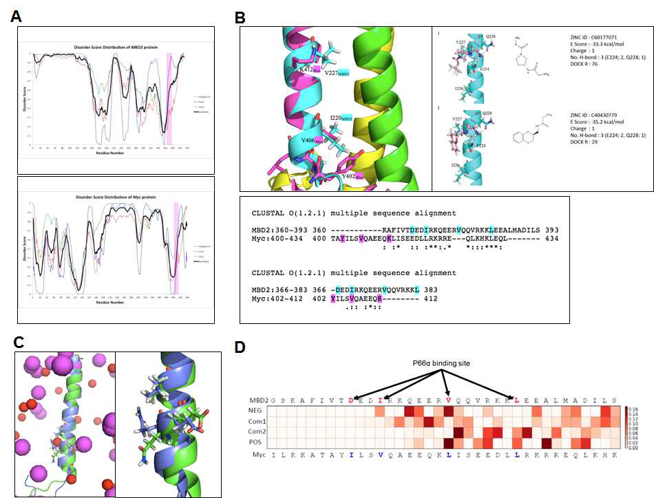 MBD2-p66α 결합 억제성 small molecule 발굴