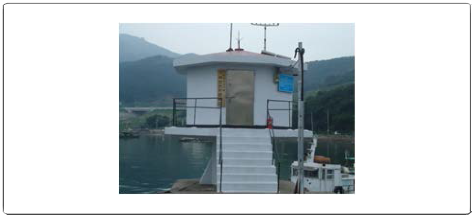 Gadeokdo tidal range station (Korea Hydrographic and Oceanographic Agency in Korean)