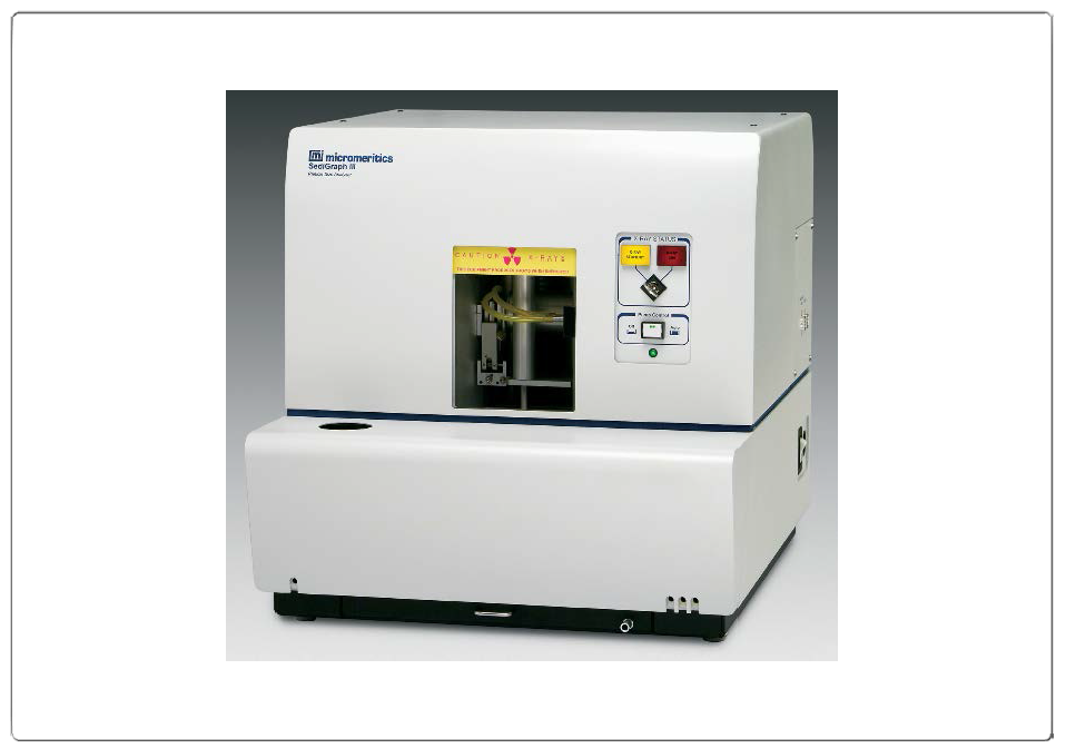 The new SediGraph® III 5125 Plus determines particle size by using the highly accurate and reproducible sedimentation technique which measures the gravity-induced settling rates of different size particles in a liquid with known properties