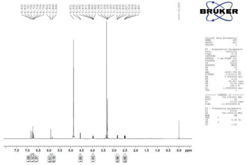 1H-NMR spectrum