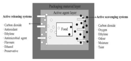 기능성 포장(active packaging), (Lee et al., 2015)