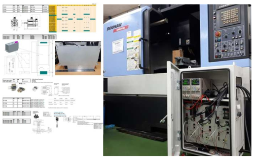 공작기계 장착된 서보 드라이브